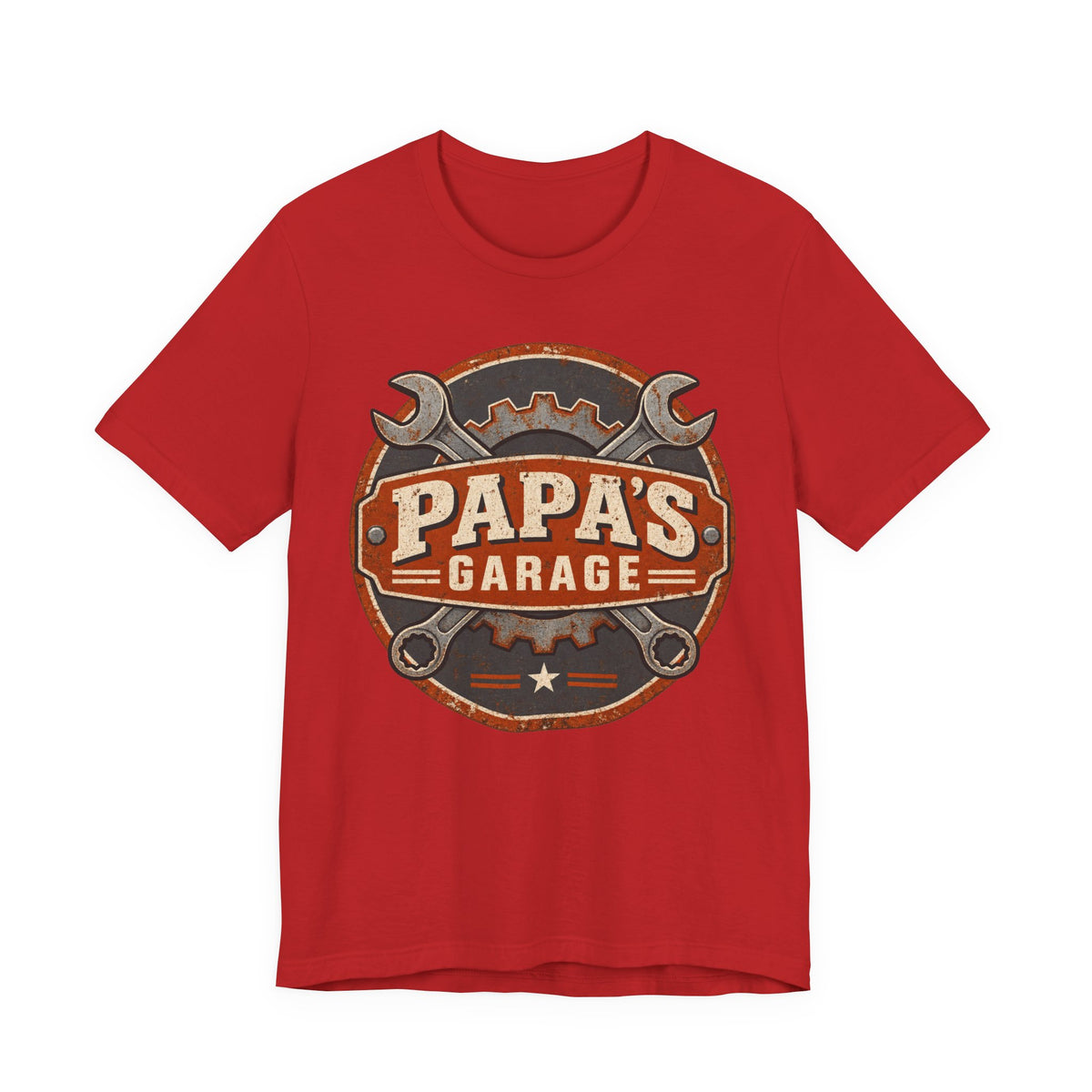 Papa's Garage Vintage Automotive T-Shirt | Grandpa Workshop Shirt | Papa Gift Tee | Father's Day Grandpa Gift