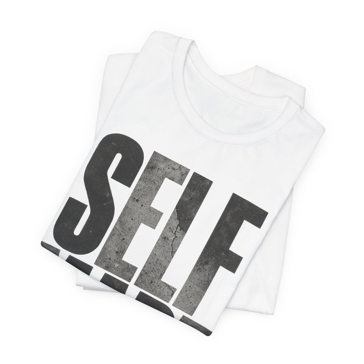 Self Made Concrete Tee | Hustle Hard Typography Shirt | Urban Motivational Shirt | Self Made Gift Tee