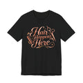 Hair Stylist Glam Script T-Shirt | Hairstylist Gift Shirt | Salon Quote Tee