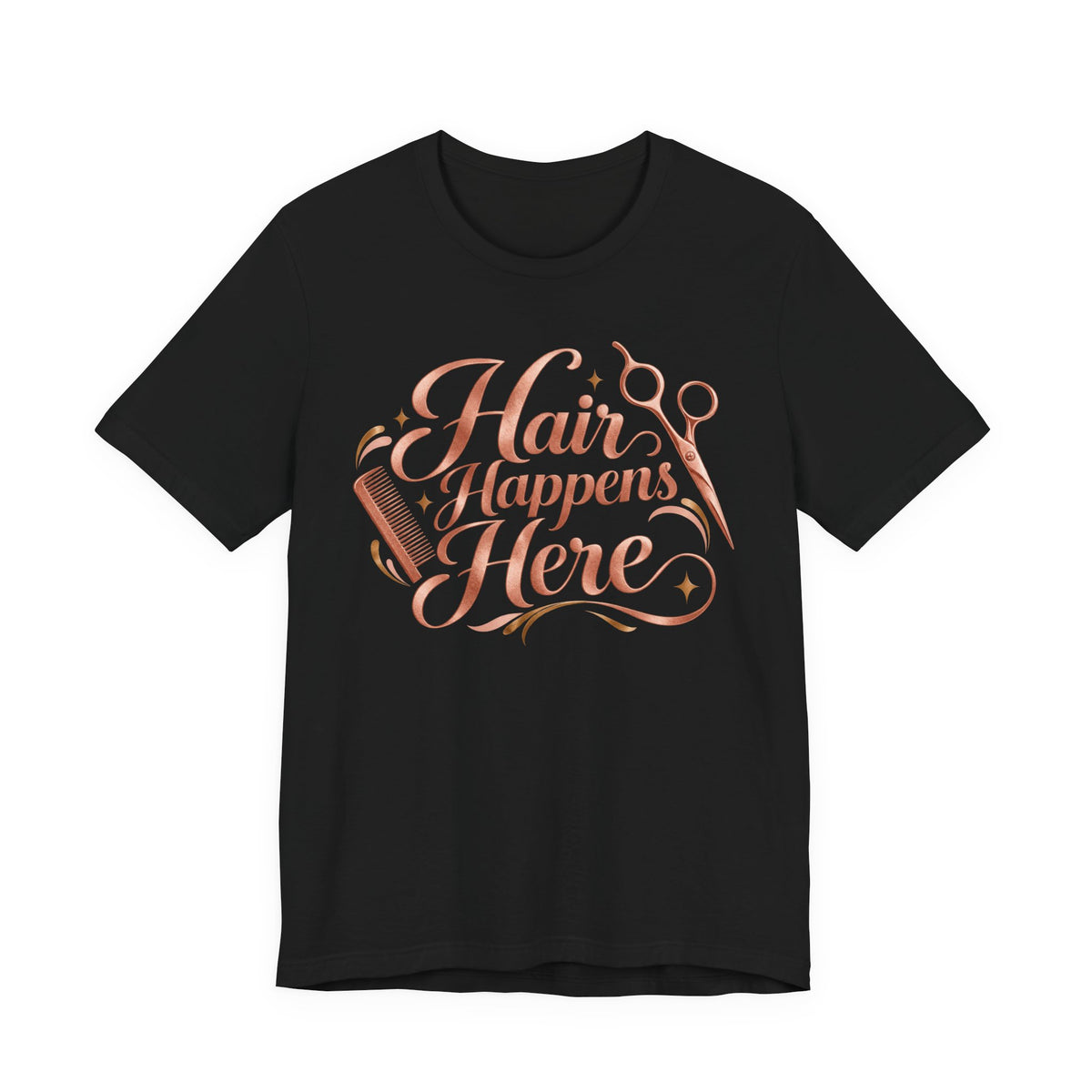 Hair Stylist Glam Script T-Shirt | Hairstylist Gift Shirt | Salon Quote Tee