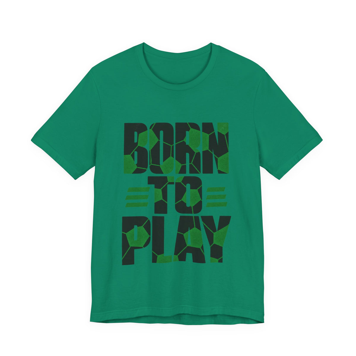 Born To Play Tee | Soccer Motivational Quote Design | Soccer Grind Shirt | Pitch Motivation Gift | Soccer Player Gift | Gym Soccer Design