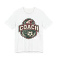 Soccer Coach Tee | Coach Whistle Tactics Badge Design | Soccer Coach Shirt | Coach Appreciation Gift | Soccer Coach Gift | Team Coach Badge Design