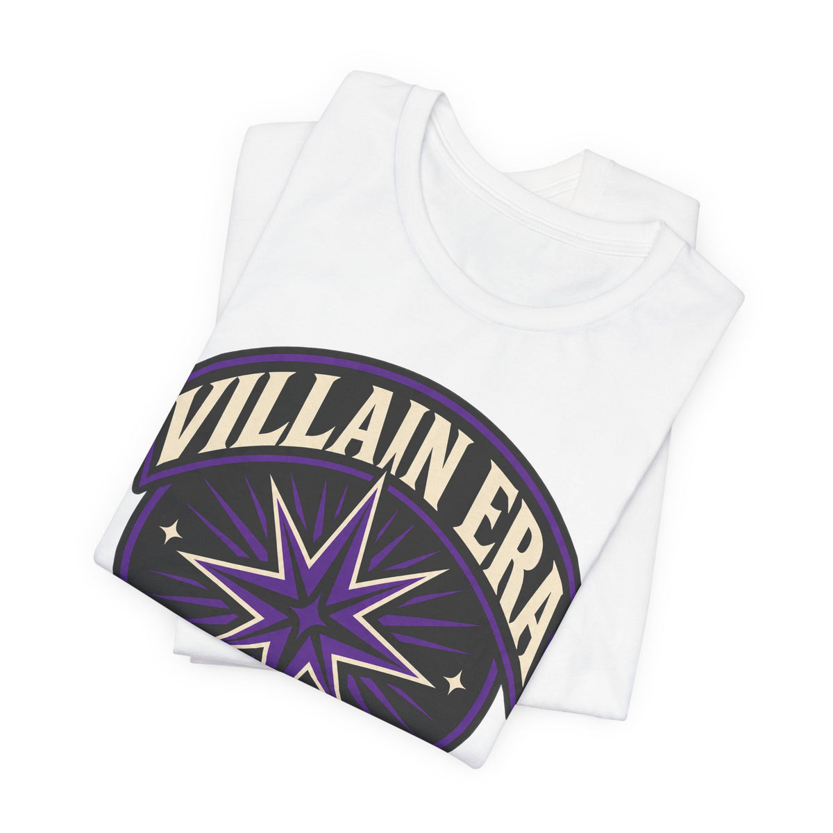 Villain Era T-Shirt | Bold Retro Badge Tee | Self Love Trend Statement Shirt