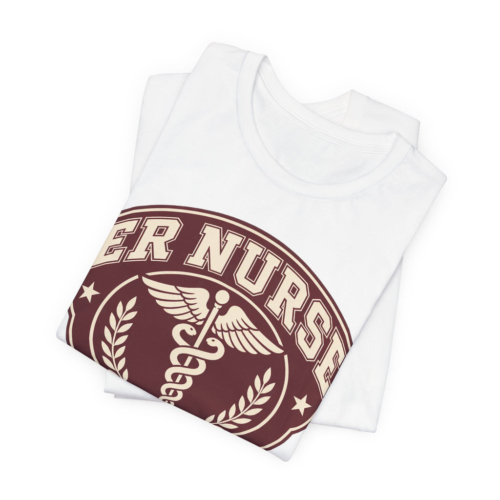 ER Nurse Squad Varsity T-Shirt | Emergency Room Nurse Team Shirt | Nurse Squad Gift | ER Nurse Tee