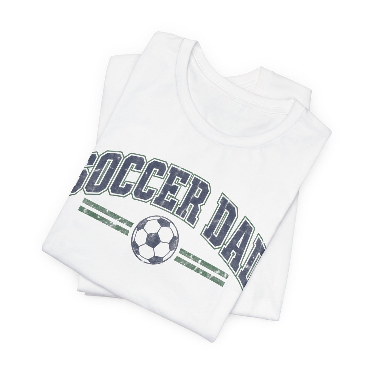 Soccer Dad Tee | Vintage Varsity Soccer Dad Design | Soccer Dad Shirt | Game Day Dad Gift | Retro Varsity Sports Dad | Soccer Father Design