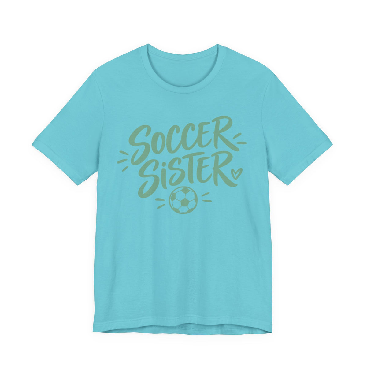 Soccer Sister Tee | Hand Lettered Soccer Sis Design | Proud Sister Shirt | Soccer Sibling Gift | Soccer Sister Gift | Game Day Sister Design
