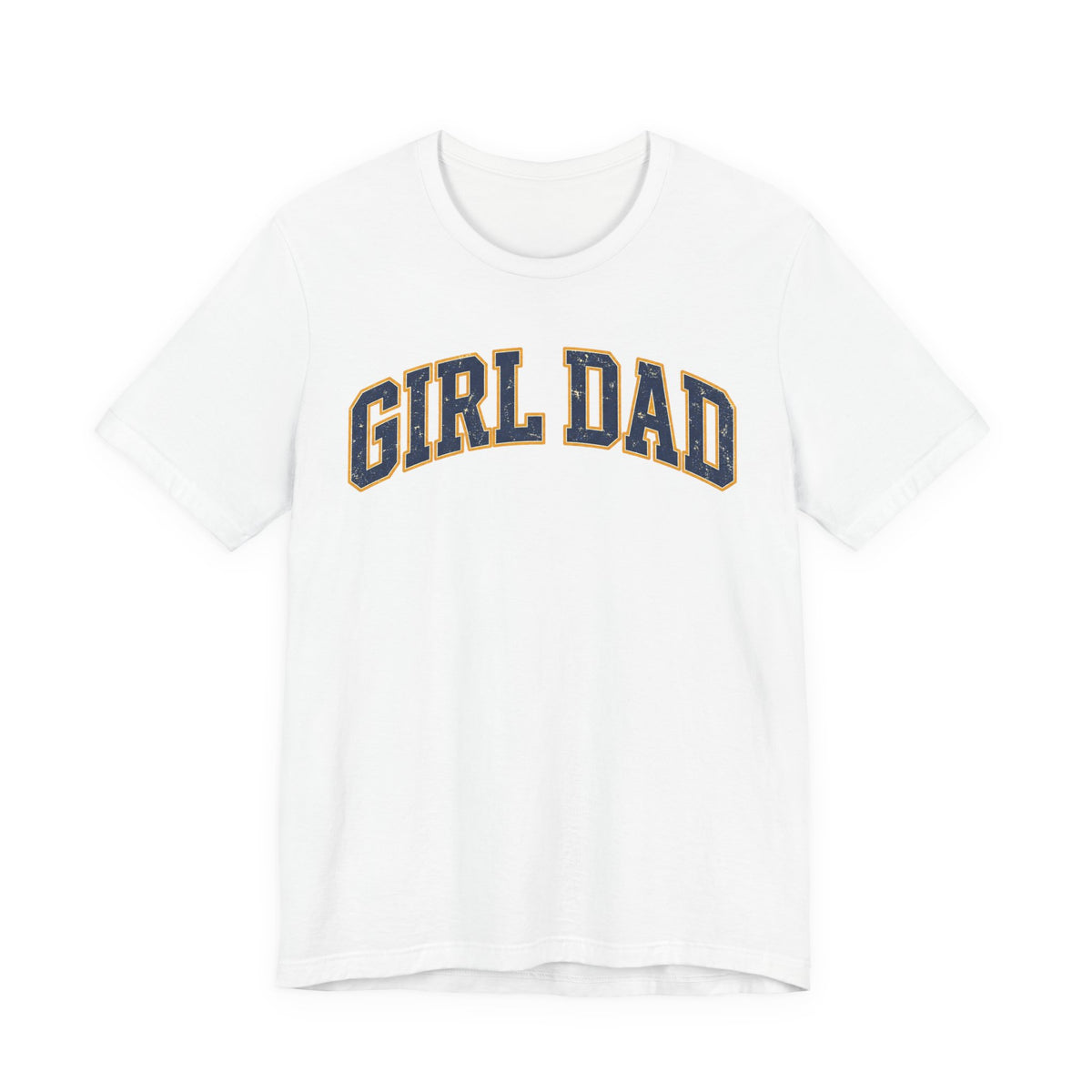 Girl Dad Vintage Collegiate Arch T-Shirt | Father of Daughters Shirt | Girl Dad Gift | Father's Day Tee