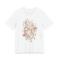 Boho Heart T-Shirt | Delicate Floral Valentine Tee | Soft Romantic Gift Shirt