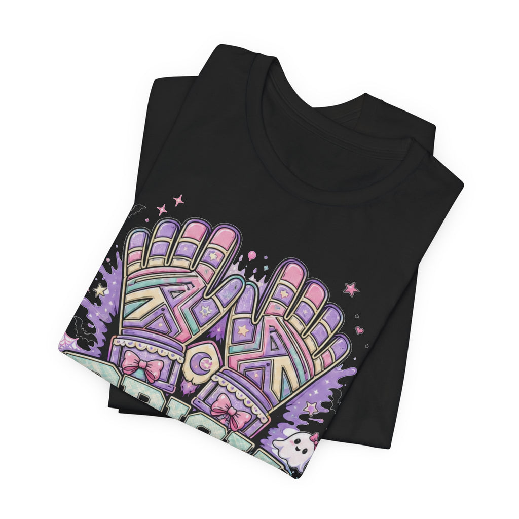 Brick Wall Goalkeeper Tee | Pastel Soccer Gloves Shirt | Soccer Goalkeeper Gift | Halloween Soccer Design