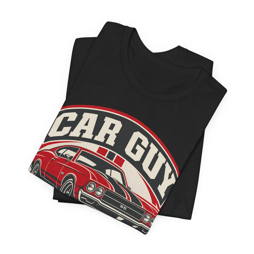 Muscle Car Retro Badge T-Shirt | Classic Car Guy Tee | American Muscle Gift Shirt