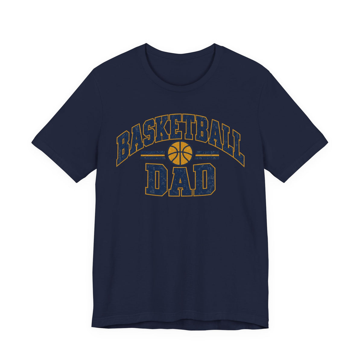 Basketball Dad T-Shirt | Vintage Varsity Game Day Tee | Basketball Dad Gift Shirt