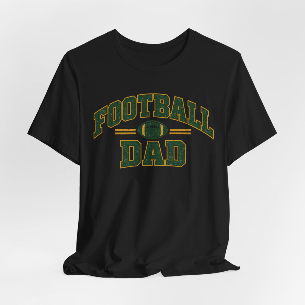 Football Dad Vintage Tee | Varsity Football Dad Shirt | Retro Game Day Dad Shirt | Football Father Gift Tee