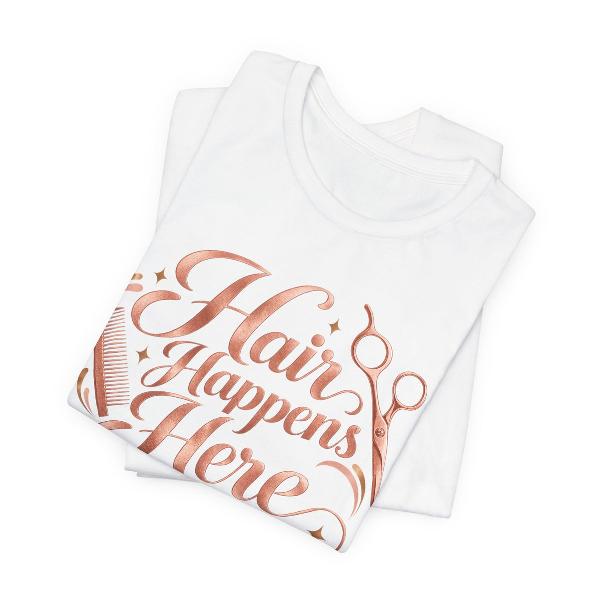 Hair Stylist Glam Script T-Shirt | Hairstylist Gift Shirt | Salon Quote Tee