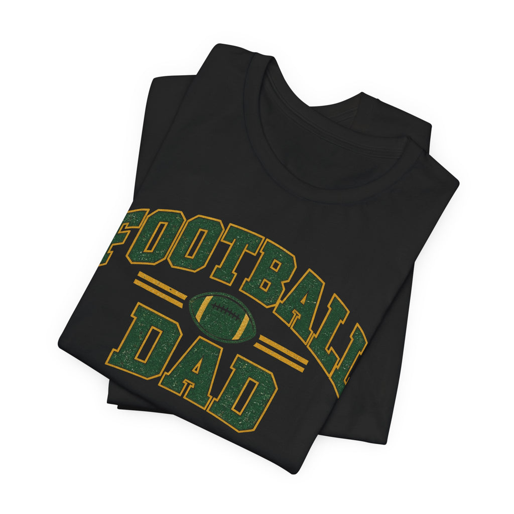 Football Dad Vintage Tee | Varsity Football Dad Shirt | Retro Game Day Dad Shirt | Football Father Gift Tee