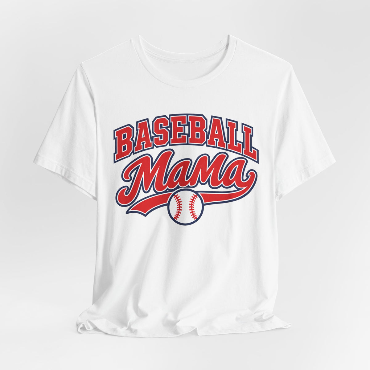 Baseball Mama Tee | Varsity Baseball Mom Shirt | Baseball Gift Tee | Game Day Mom Graphic