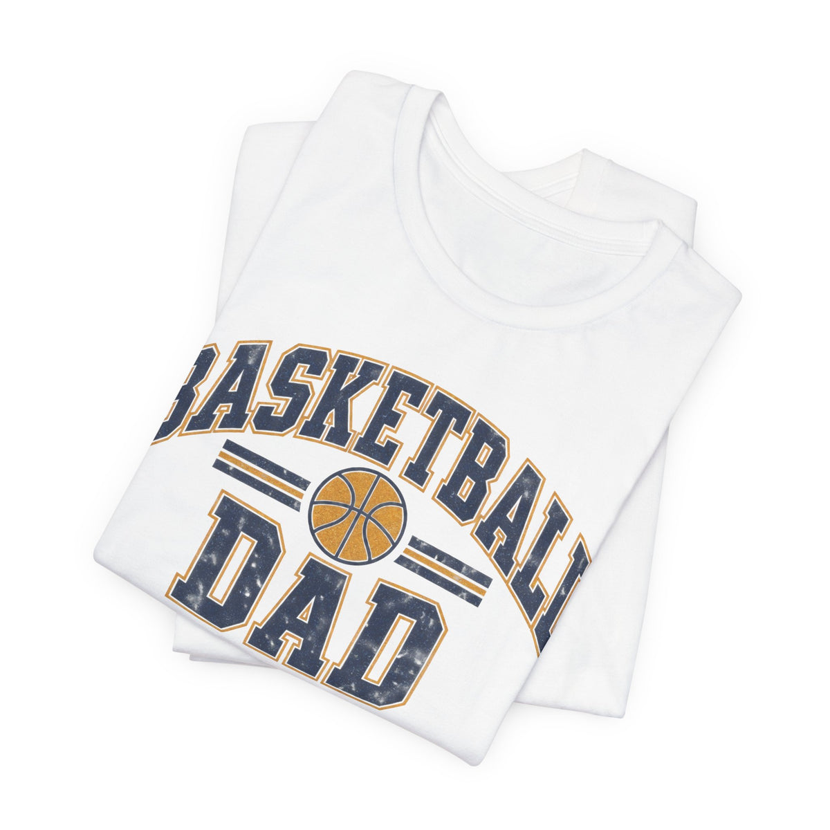 Basketball Dad T-Shirt | Vintage Varsity Game Day Tee | Basketball Dad Gift Shirt