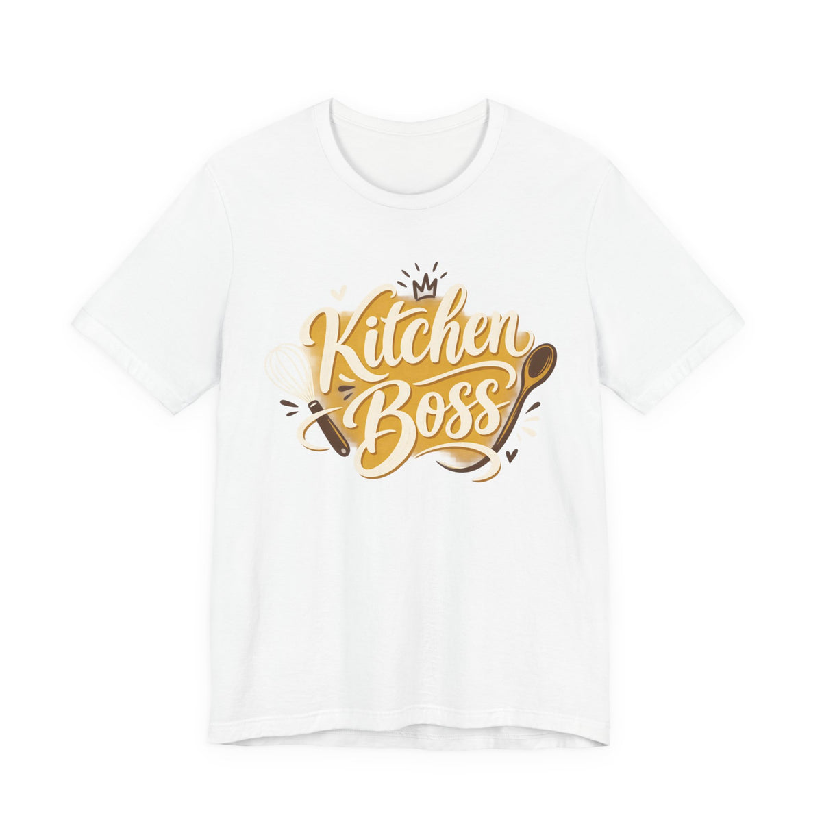 Kitchen Boss Chef Script T-Shirt | Funny Cooking Shirt | Chef Gift Tee | Culinary Gift Design