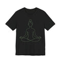 Yoga Flow Minimalist Line Art T-Shirt | Breathe and Flow Yoga Tee | Zen Yoga Gift Shirt