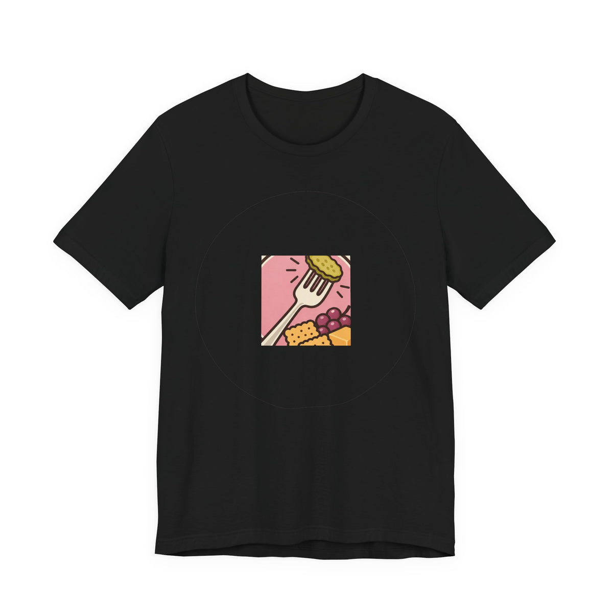 Girl Dinner T-Shirt | Retro Badge Viral Food Trend Tee | Funny Foodie Gift Shirt