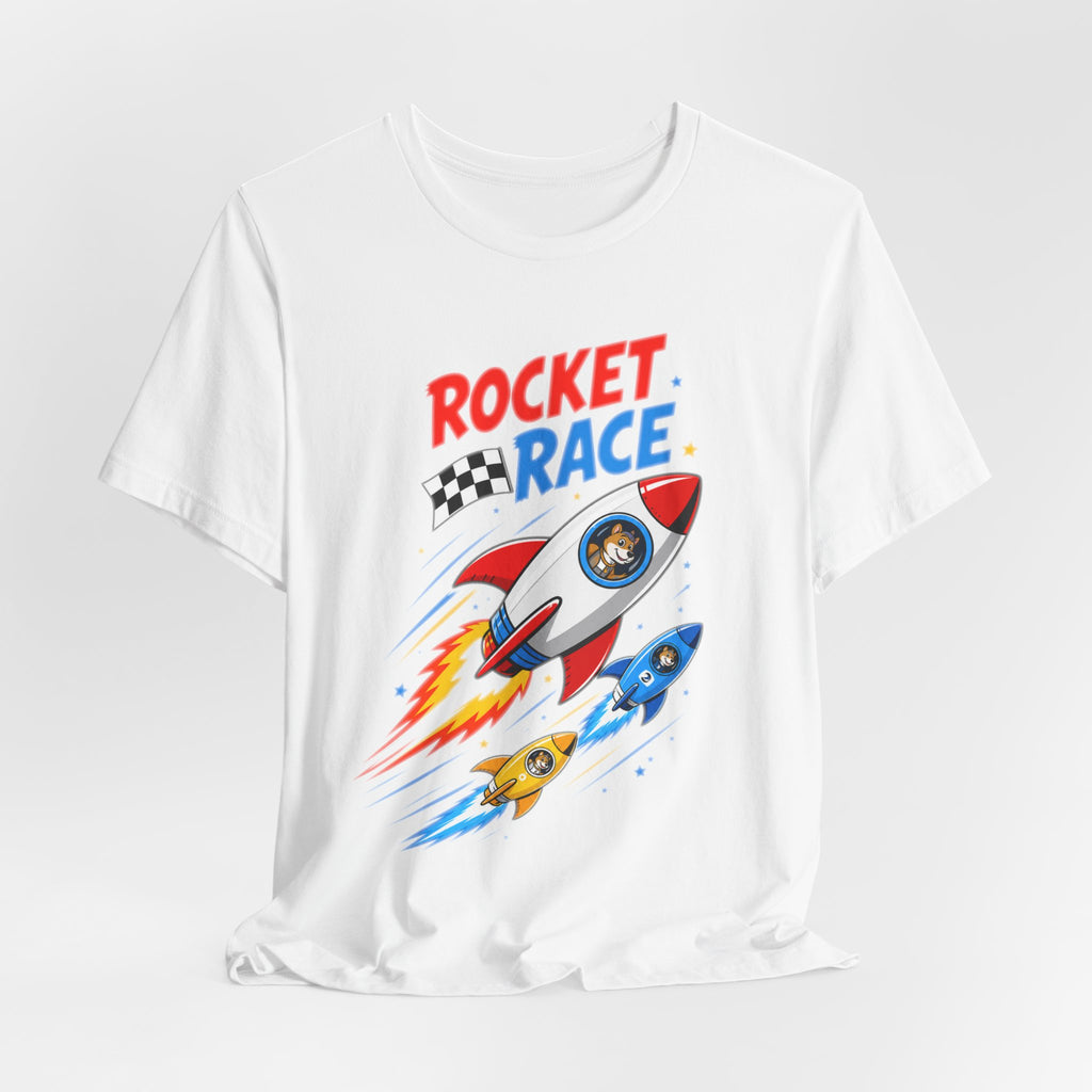 Rocket Race Cartoon Tee