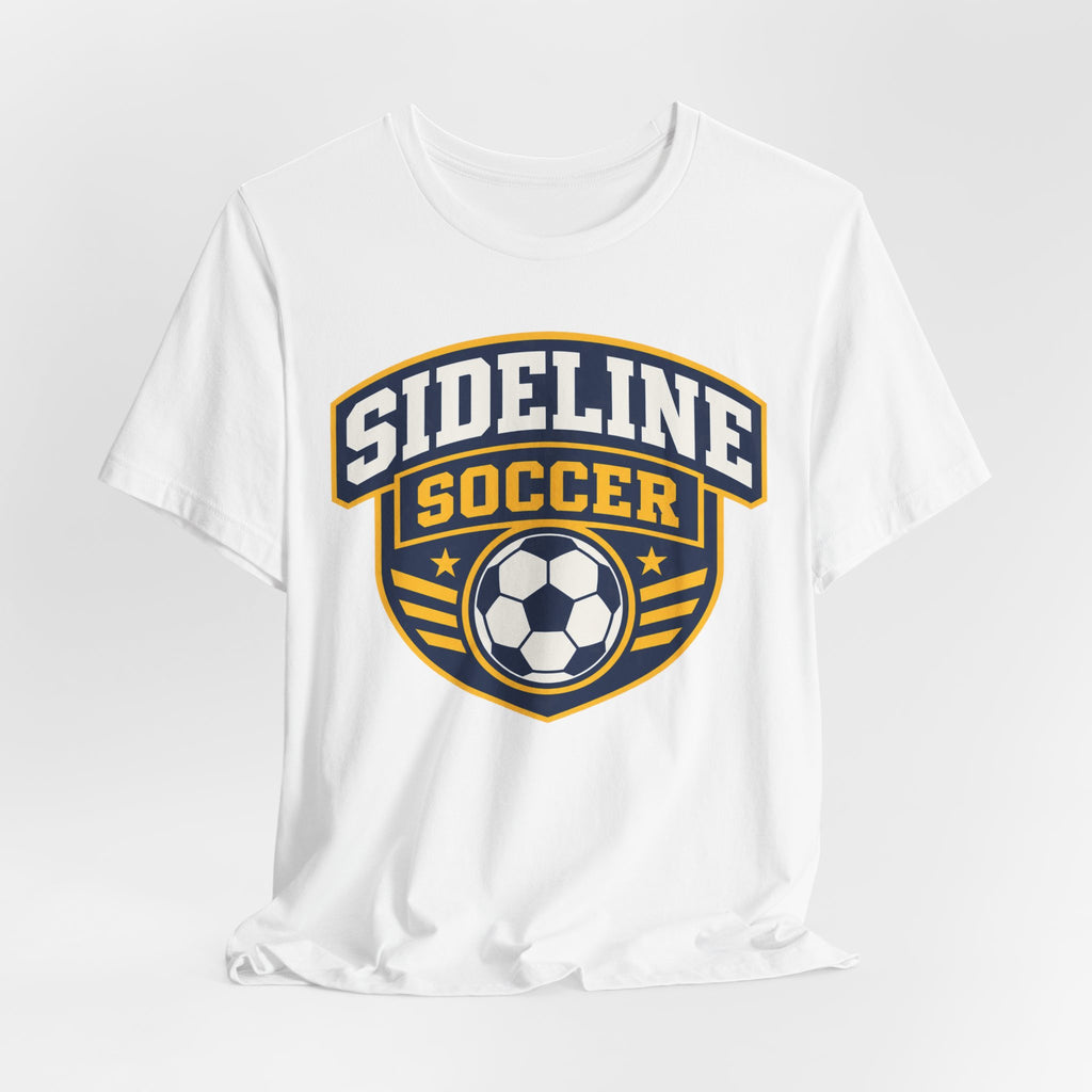 Sideline Soccer Tee | Team Mom Squad Badge Shirt | Soccer Team Mom Gift | Game Day Squad Design