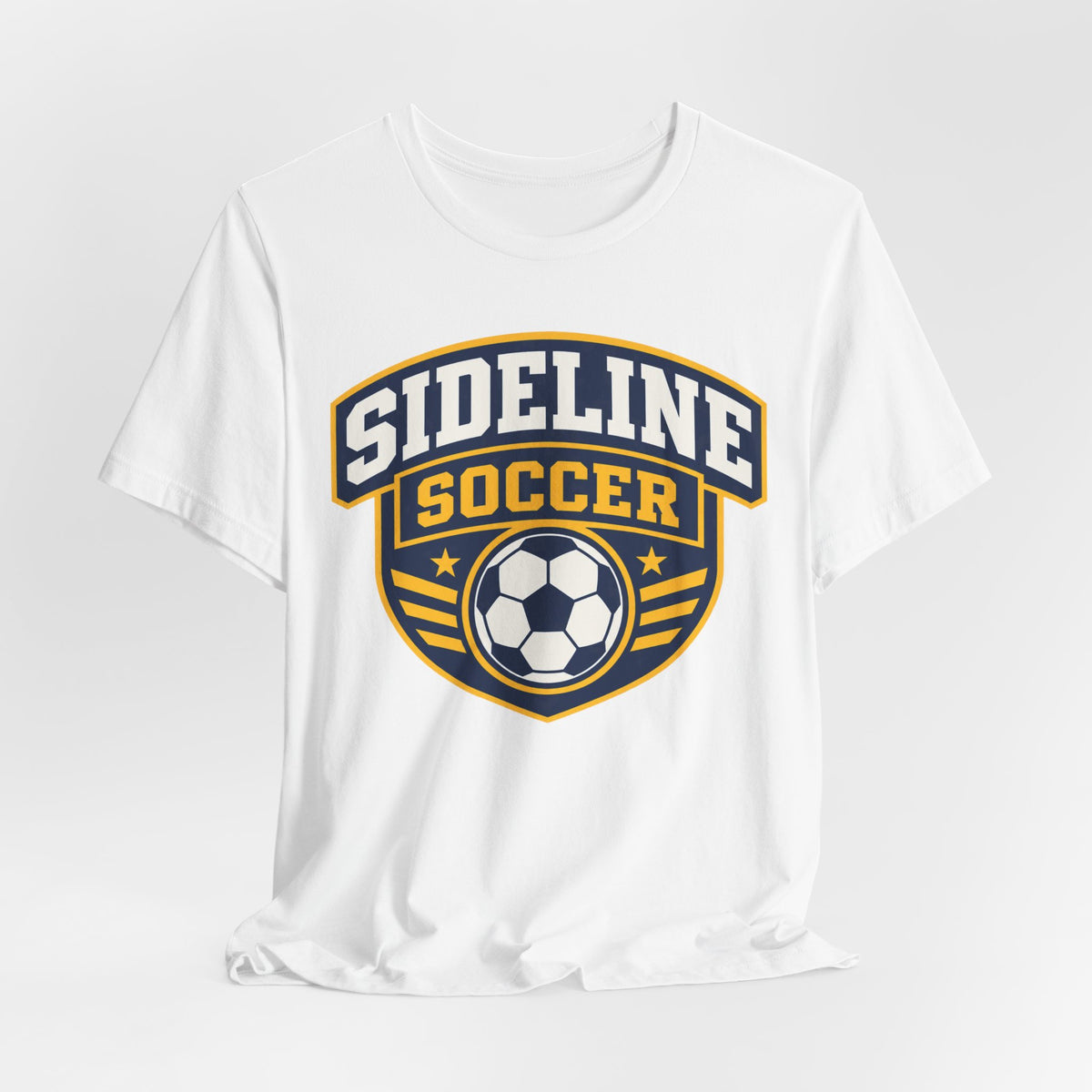 Sideline Soccer Tee | Team Mom Squad Badge Shirt | Soccer Team Mom Gift | Game Day Squad Design