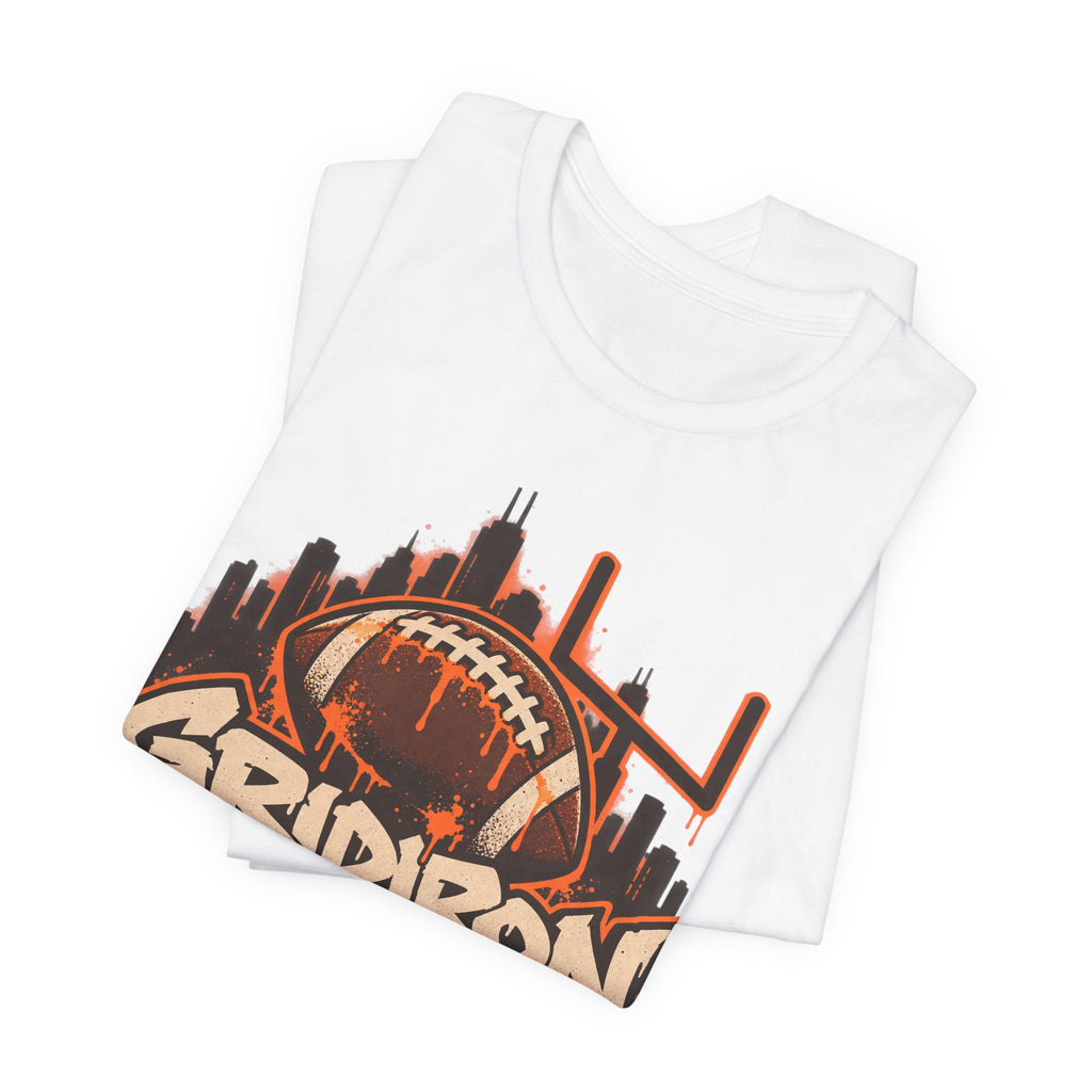 Gridiron Grit | Urban Graffiti Football Design | Football Streetwear Shirt | Urban Football Sublimation | Football Graffiti Gift | Youth Urban Football Design