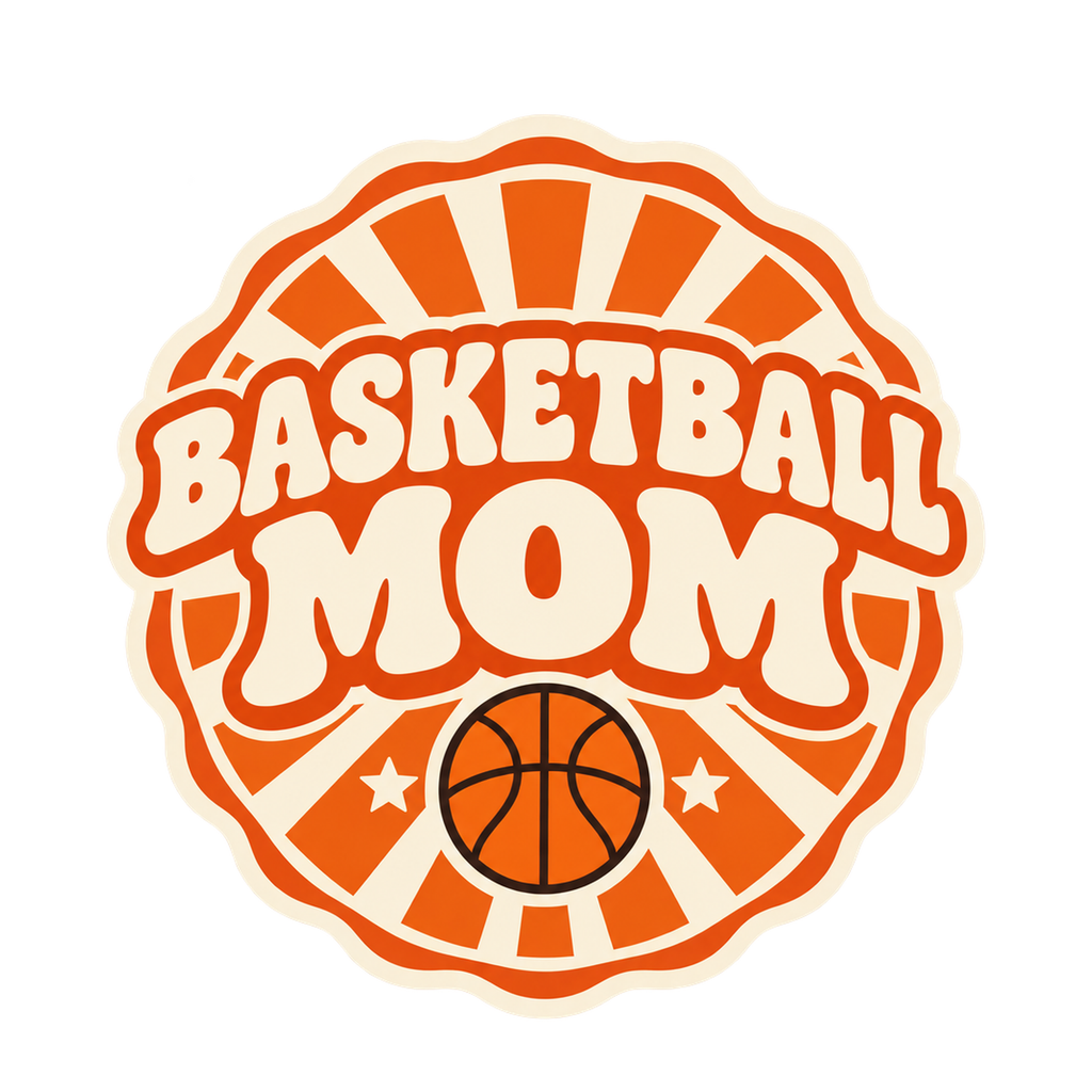 [Digital Download] Basketball Mom T-Shirt SVG PNG EPS Cricut Silhouette Sublimation Design