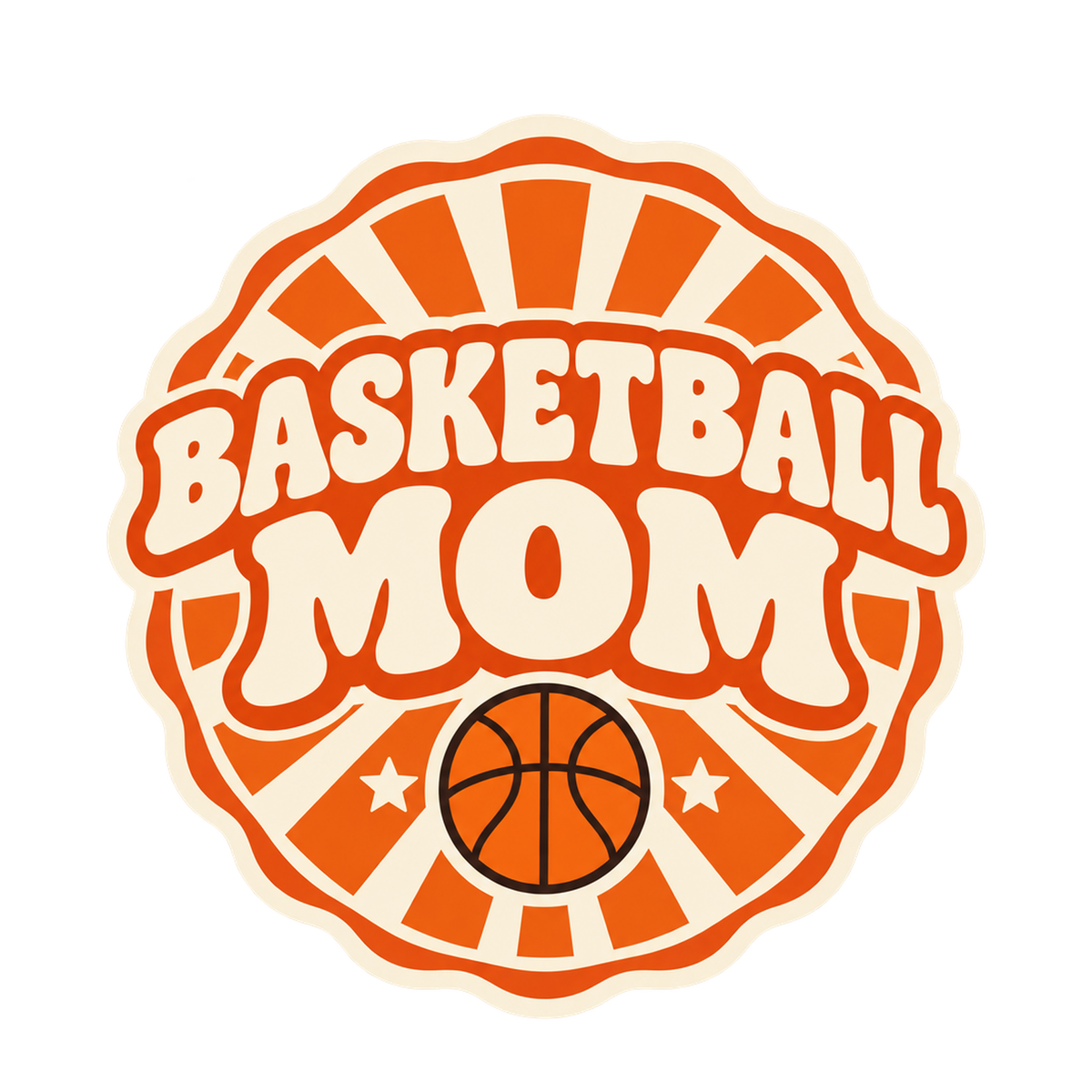[Digital Download] Basketball Mom T-Shirt SVG PNG EPS Cricut Silhouette Sublimation Design