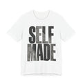 Self Made Concrete Tee | Hustle Hard Typography Shirt | Urban Motivational Shirt | Self Made Gift Tee