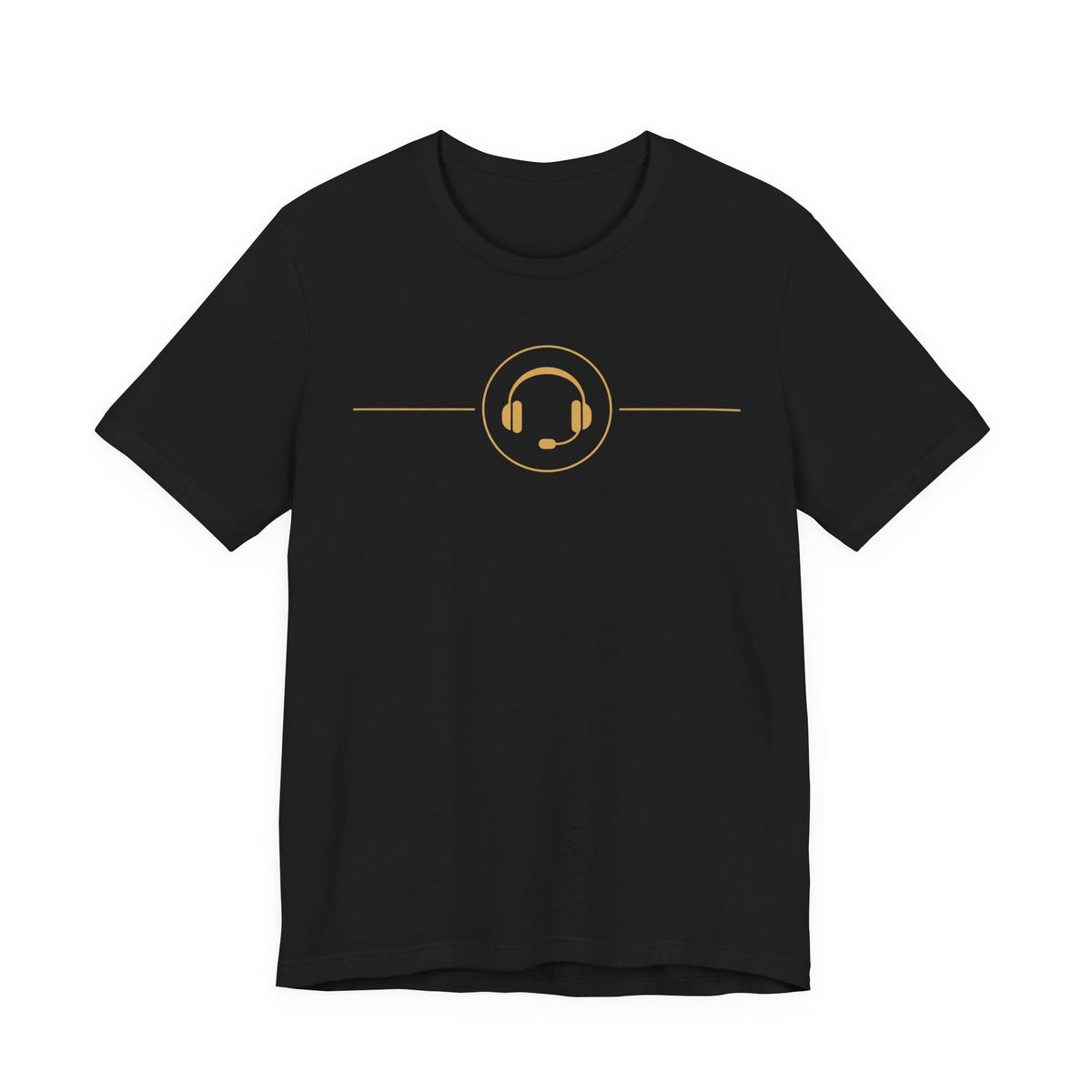 911 Dispatcher Thin Gold Line T-Shirt | Emergency Dispatcher Gift Shirt | Dispatcher Appreciation Tee