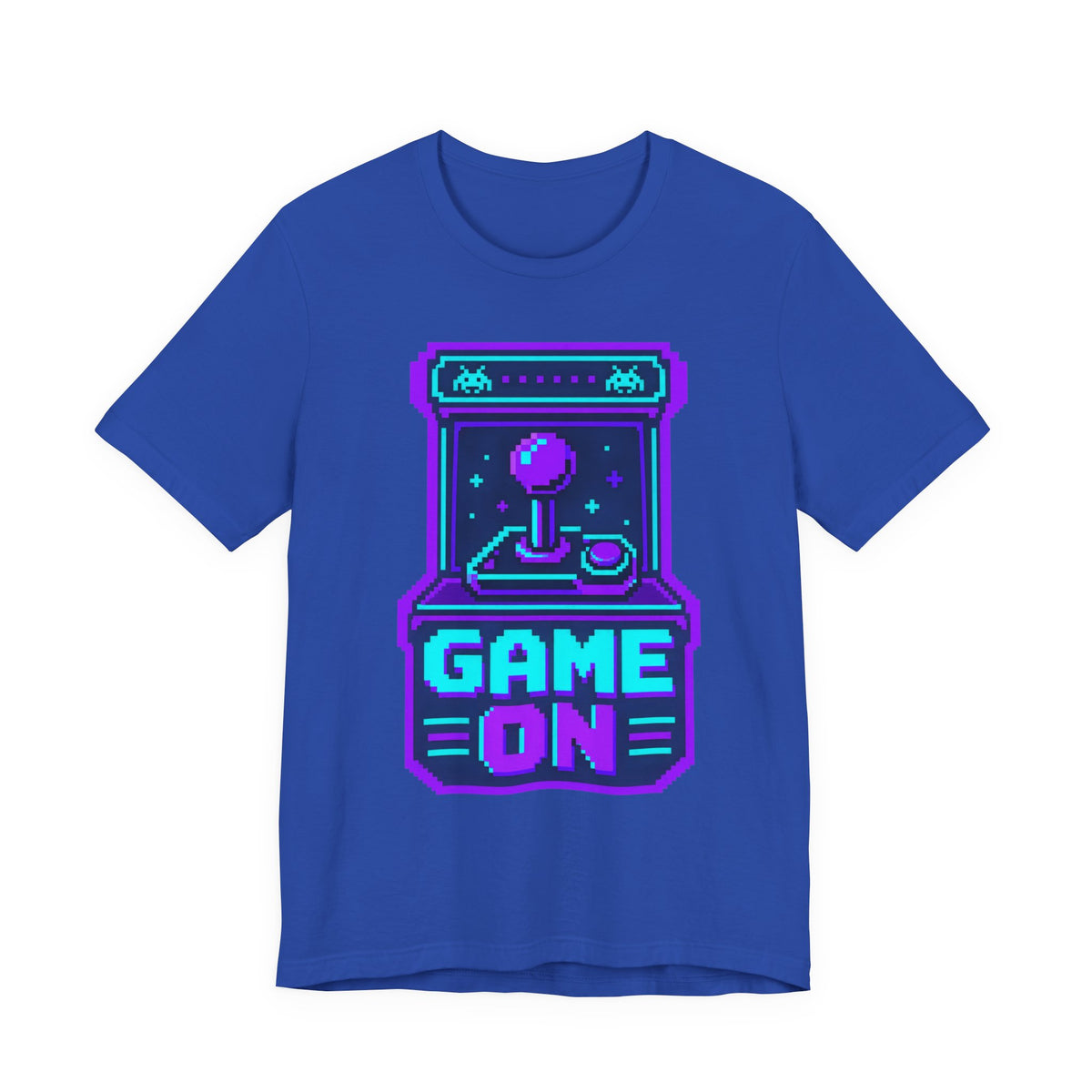 Retro Arcade Gamer Badge T-Shirt | 8-Bit Pixel Gaming Tee | Retro Gamer Gift Shirt