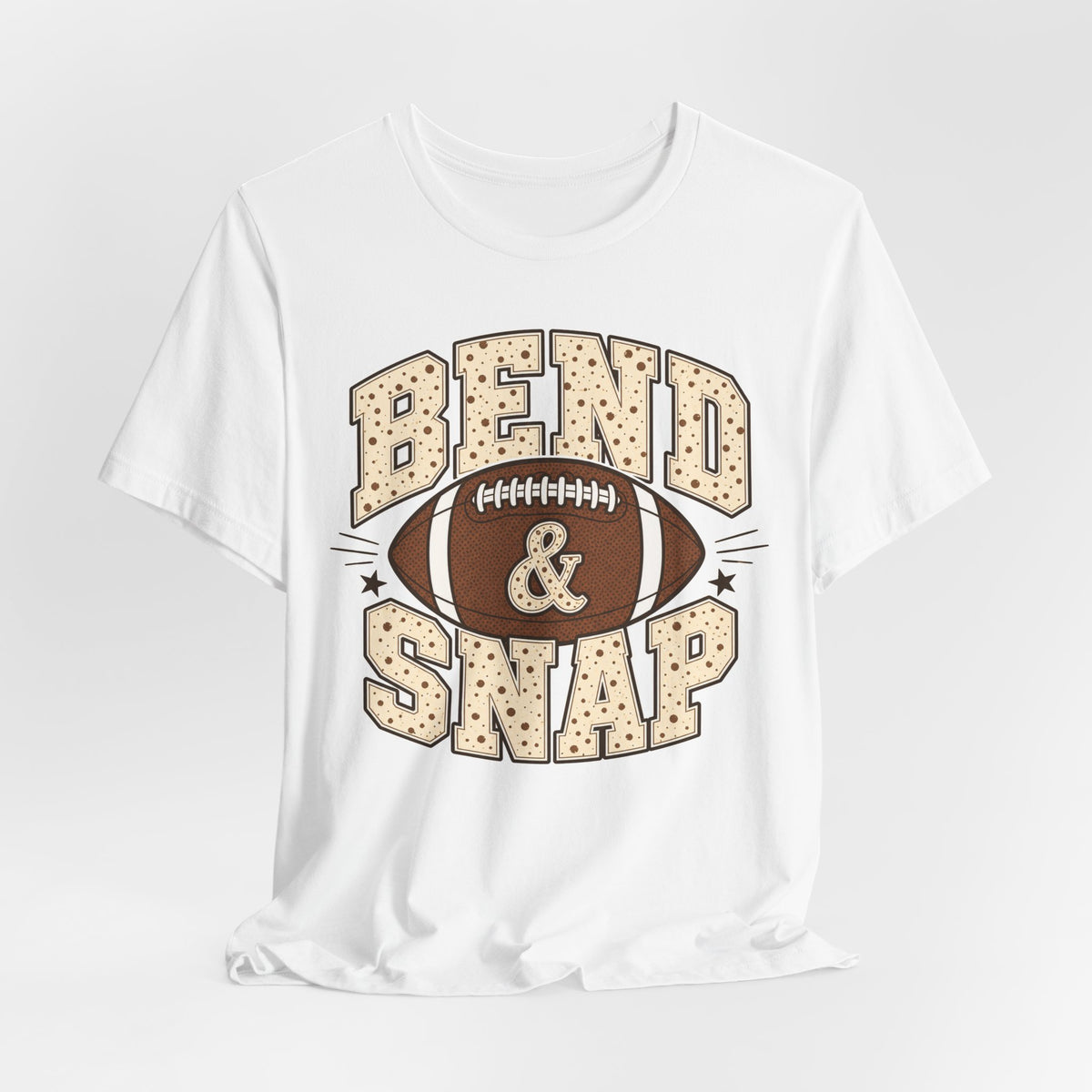 Bend And Snap Football Tee | Vintage Varsity Football Shirt | Football Gift Tee | Retro Sports Graphic
