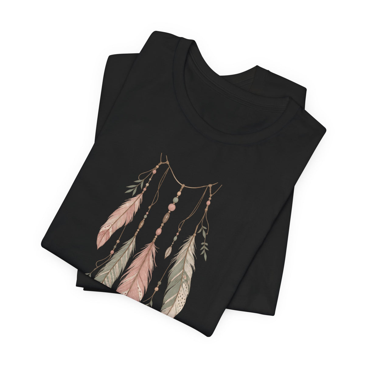 Feather Dreamcatcher T-Shirt | Boho Fine Linework Tee | Free Spirit Gift Shirt