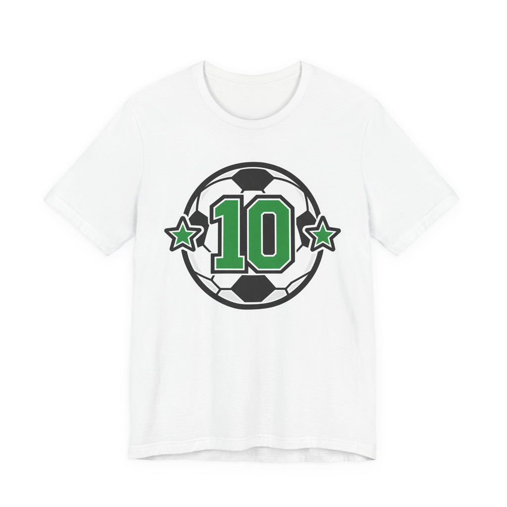 Soccer Number Tee | Custom Jersey Number Icon Shirt | Soccer Player Number Gift | Lucky Number Soccer Design