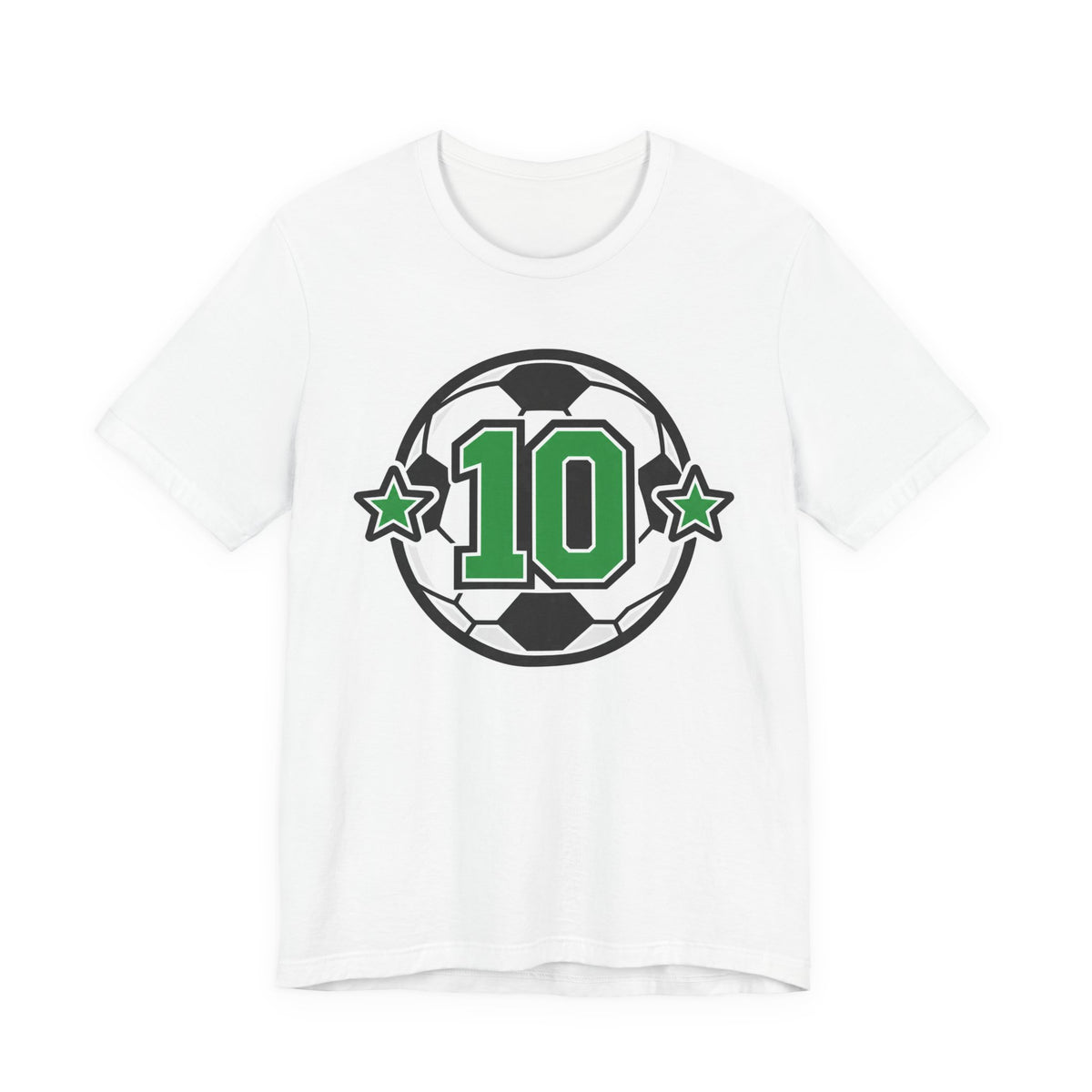 Soccer Number Tee | Custom Jersey Number Icon Shirt | Soccer Player Number Gift | Lucky Number Soccer Design