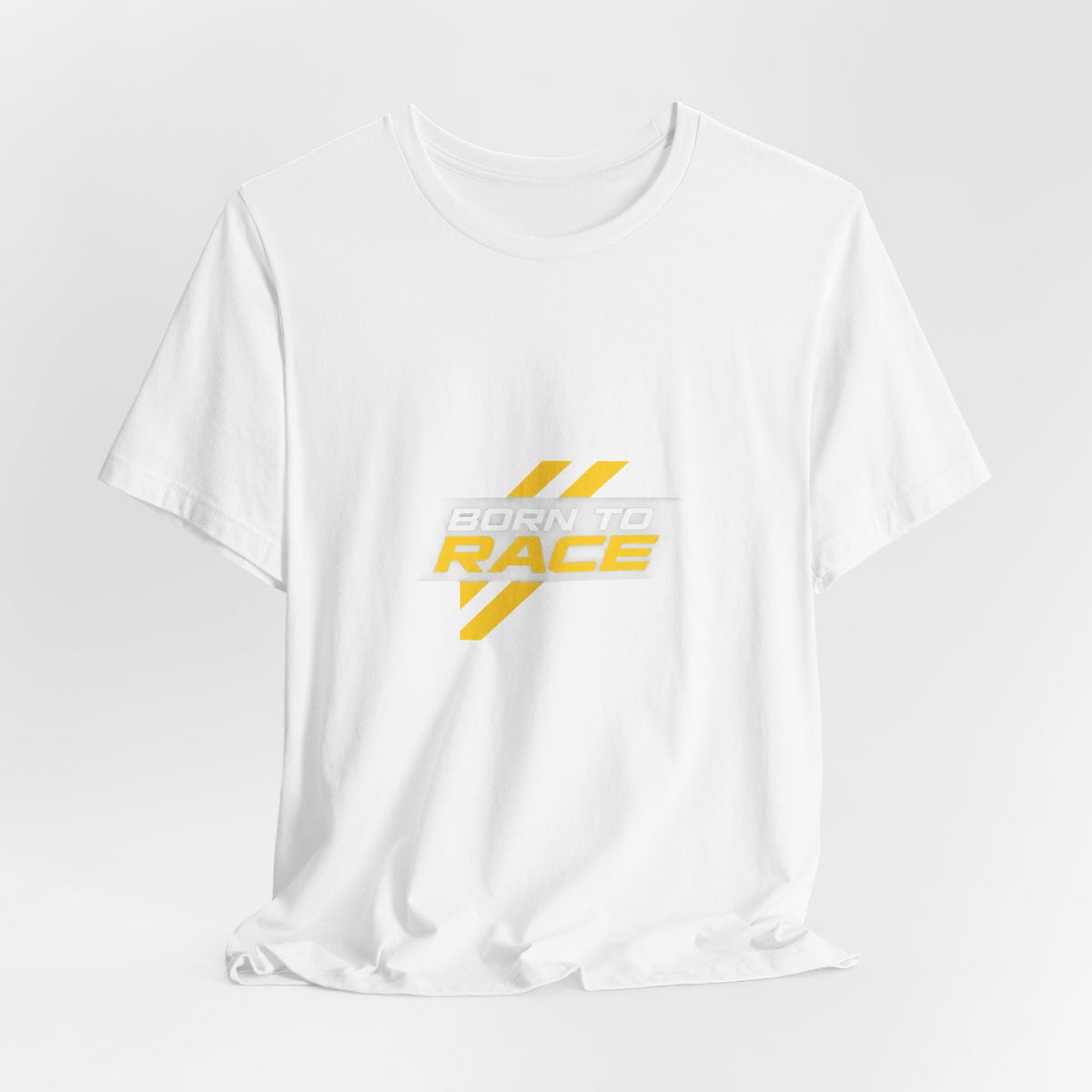 Born To Race Racing Stripes T-Shirt | Minimalist Motorsport Tee | Speed Lover Gift Shirt