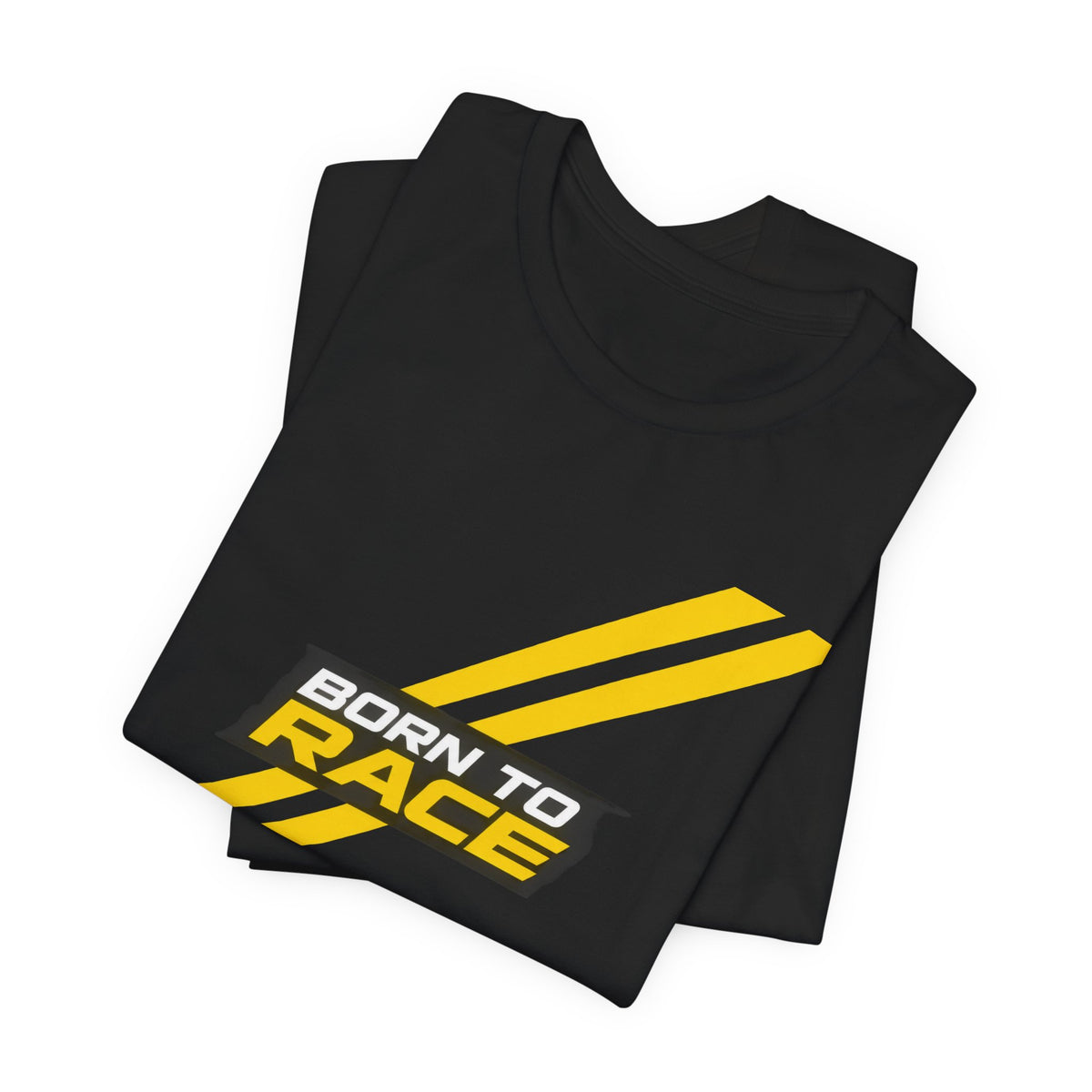 Born To Race Racing Stripes T-Shirt | Minimalist Motorsport Tee | Speed Lover Gift Shirt