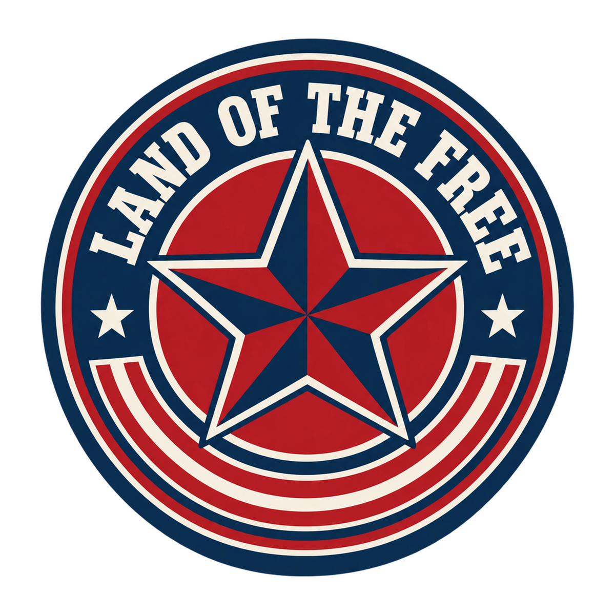 [Digital Download] Land of the Free T-Shirt SVG PNG EPS Cricut Silhouette Sublimation Design