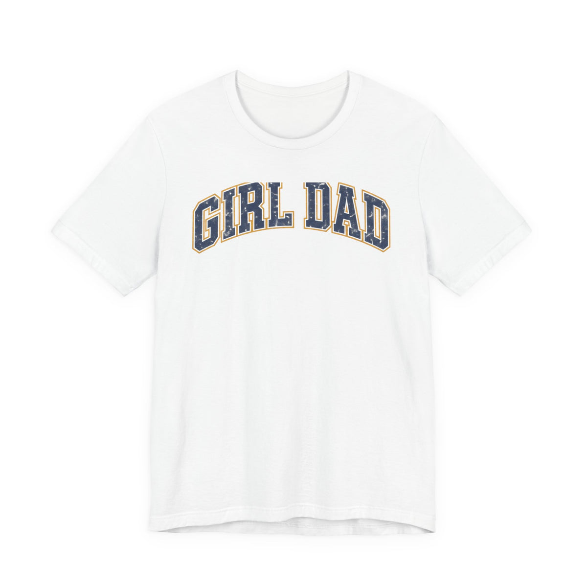Girl Dad Vintage Collegiate Arch T-Shirt | Father of Daughters Shirt | Girl Dad Gift | Father's Day Tee