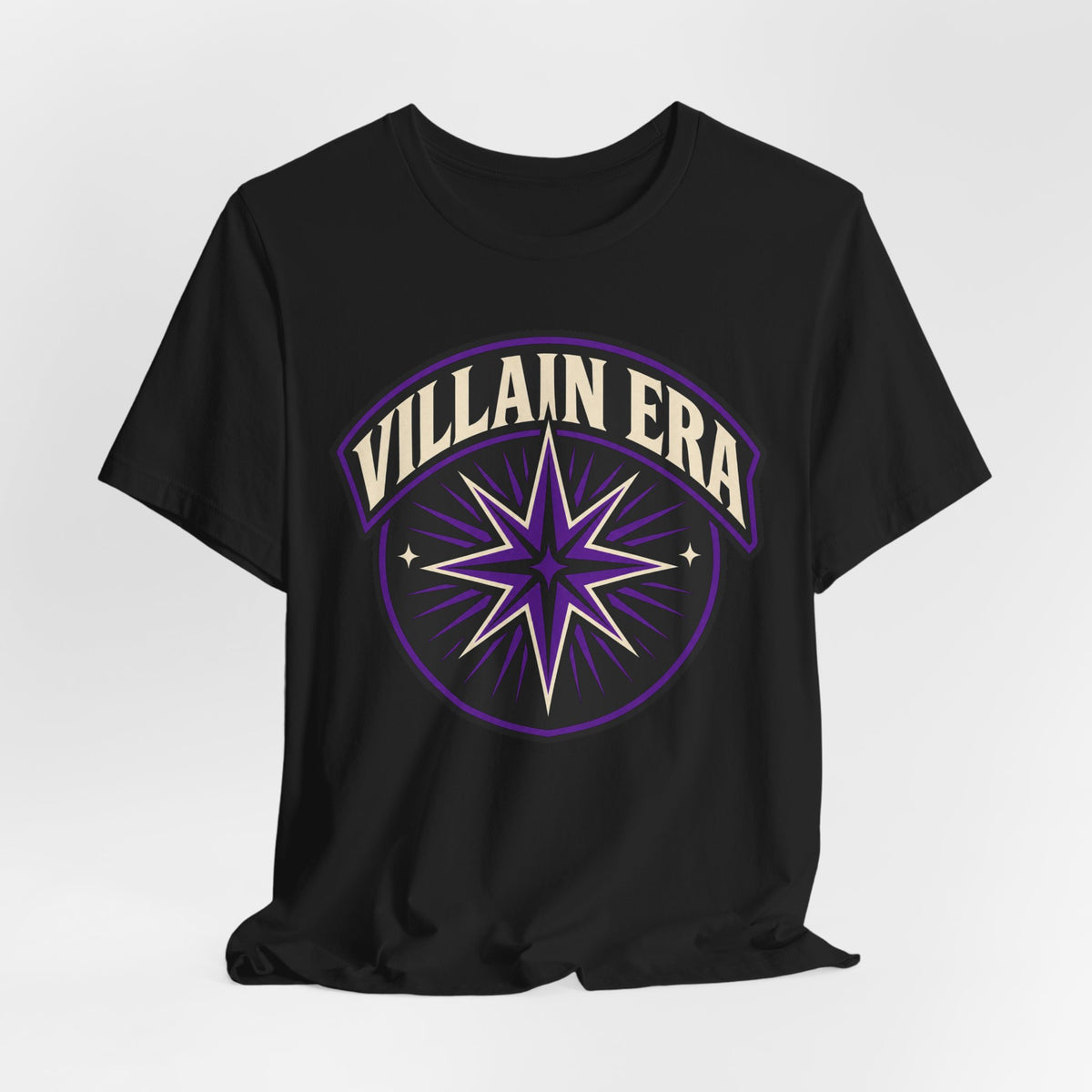 Villain Era T-Shirt | Bold Retro Badge Tee | Self Love Trend Statement Shirt