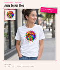 [Digital Download] Rainbow Drip Basketball Tee SVG PNG EPS Cricut Silhouette Sublimation Design