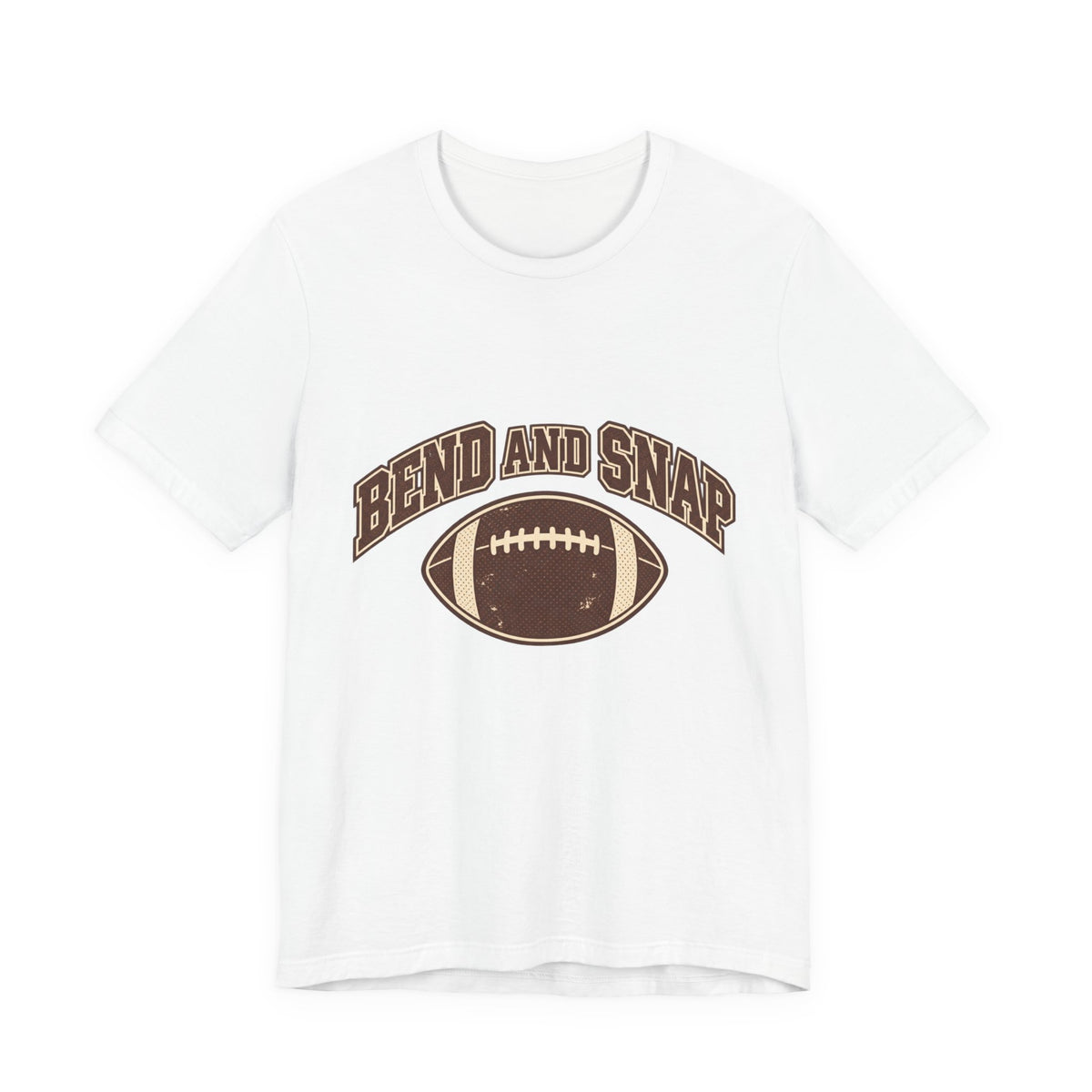 Bend And Snap Football Tee | Vintage Varsity Football Shirt | Football Gift Tee | Retro Sports Graphic
