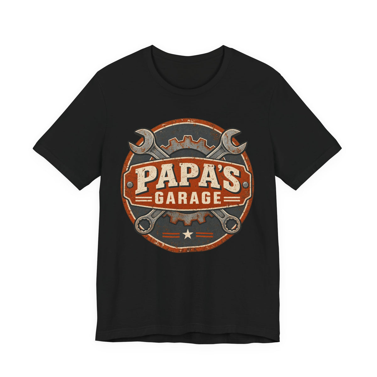 Papa's Garage Vintage Automotive T-Shirt | Grandpa Workshop Shirt | Papa Gift Tee | Father's Day Grandpa Gift