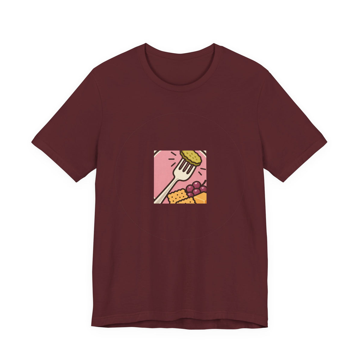 Girl Dinner T-Shirt | Retro Badge Viral Food Trend Tee | Funny Foodie Gift Shirt