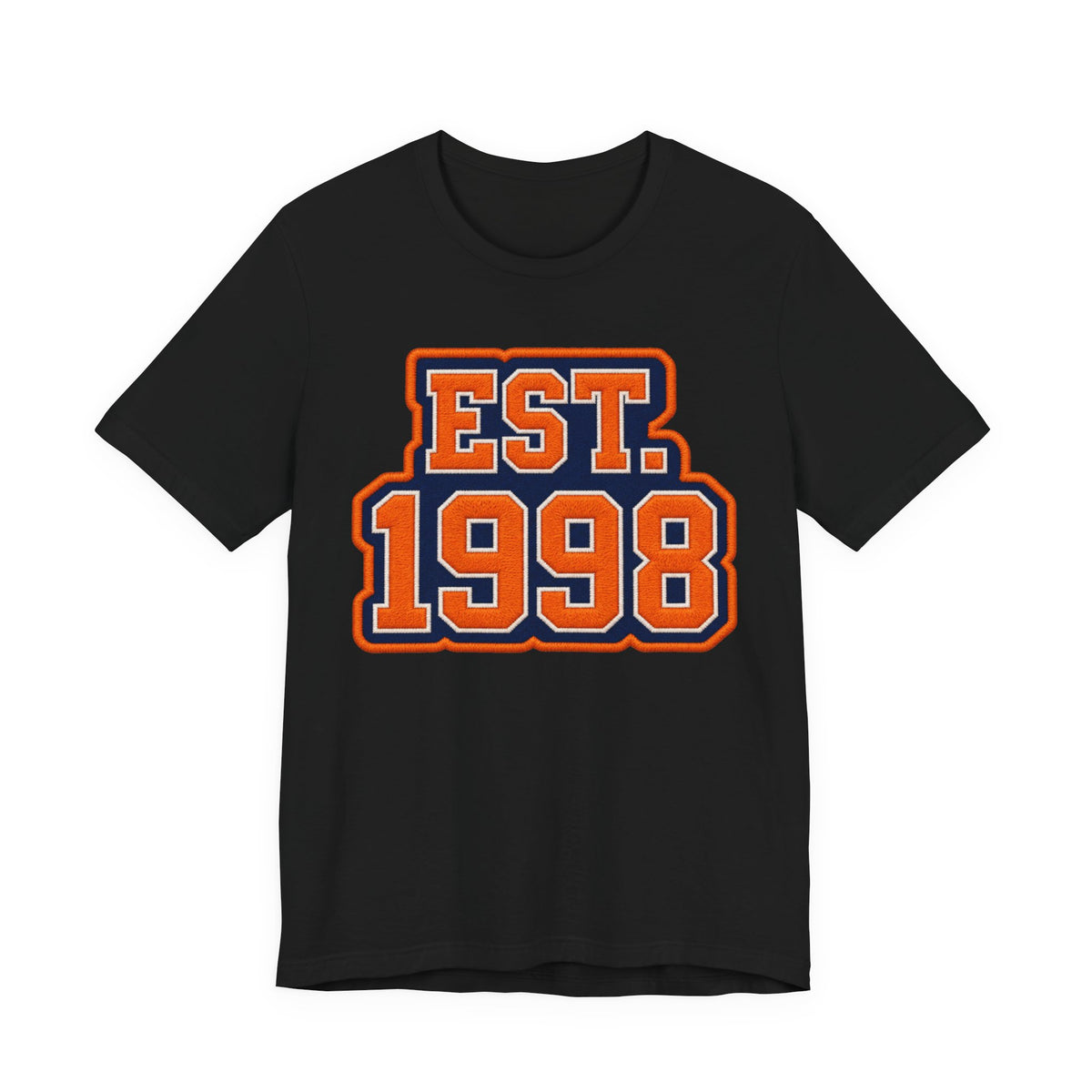 Urban Varsity Patch Tee | Streetwear Est. Badge Shirt | Varsity Streetwear Shirt | Urban Patch Gift Tee