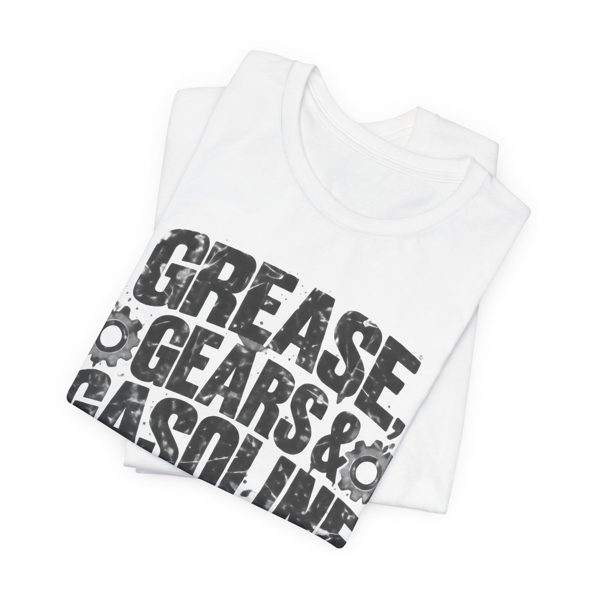 Car Guy Grunge Distressed T-Shirt | Garage Mechanic Gift Tee | Grease Gears Gasoline Shirt