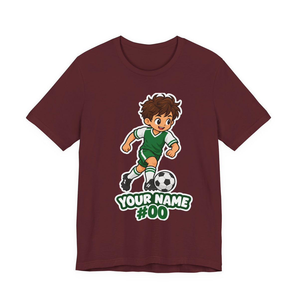 Custom Soccer Kid Tee | Personalized Youth Soccer Name Number Design | Custom Soccer Player Shirt | Personalized Soccer Gift Tee