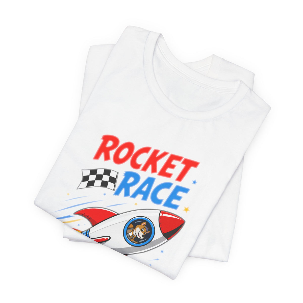 Rocket Race Cartoon Tee