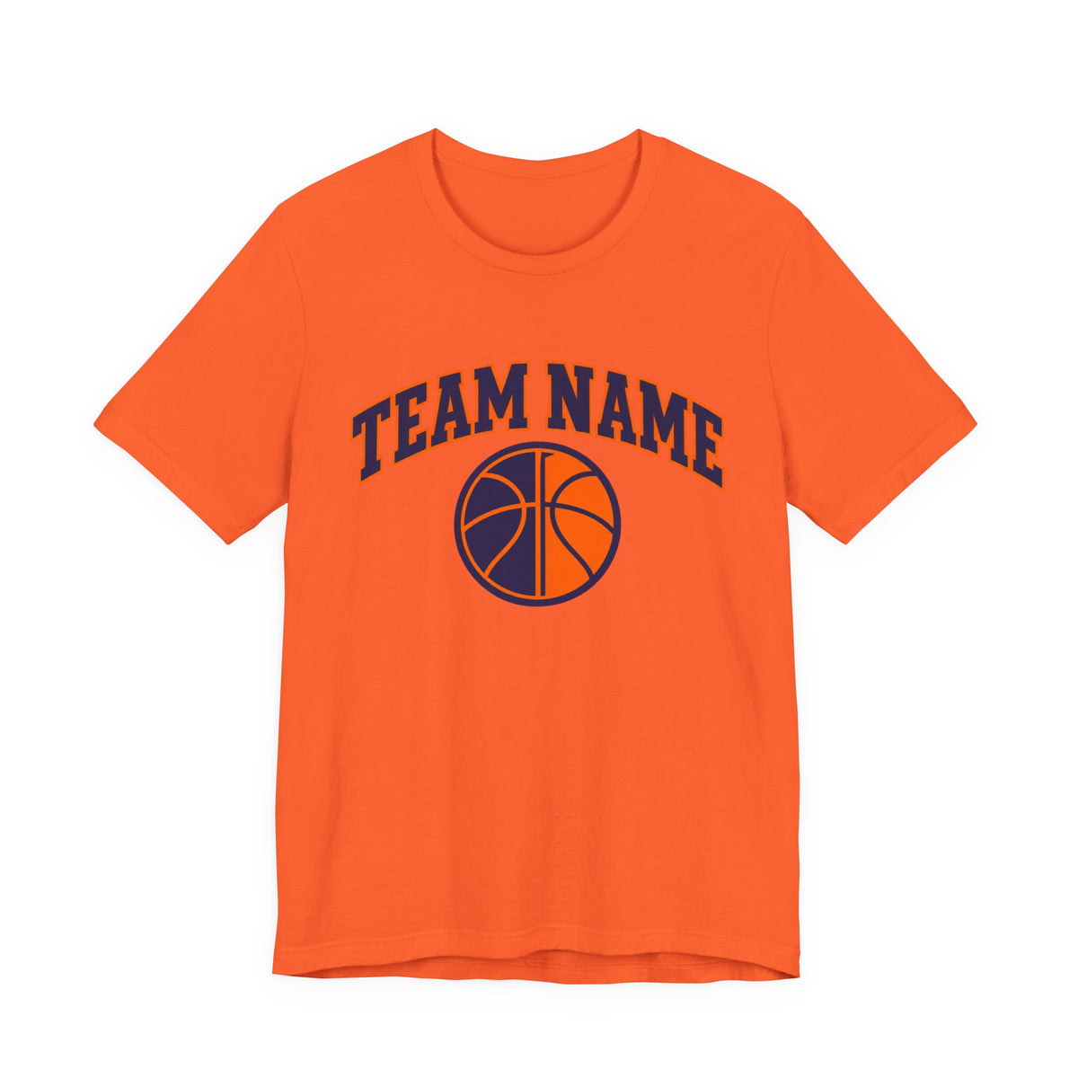 Custom Team Name Basketball Tee | Personalized Team Logo Basketball Shirt | Custom Basketball Team Gift | Modern Team Logo Design